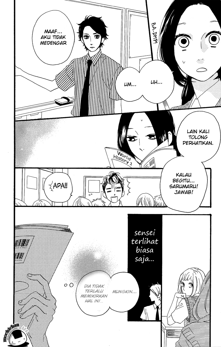 Hirunaka no Ryuusei Bab 16 halaman 10