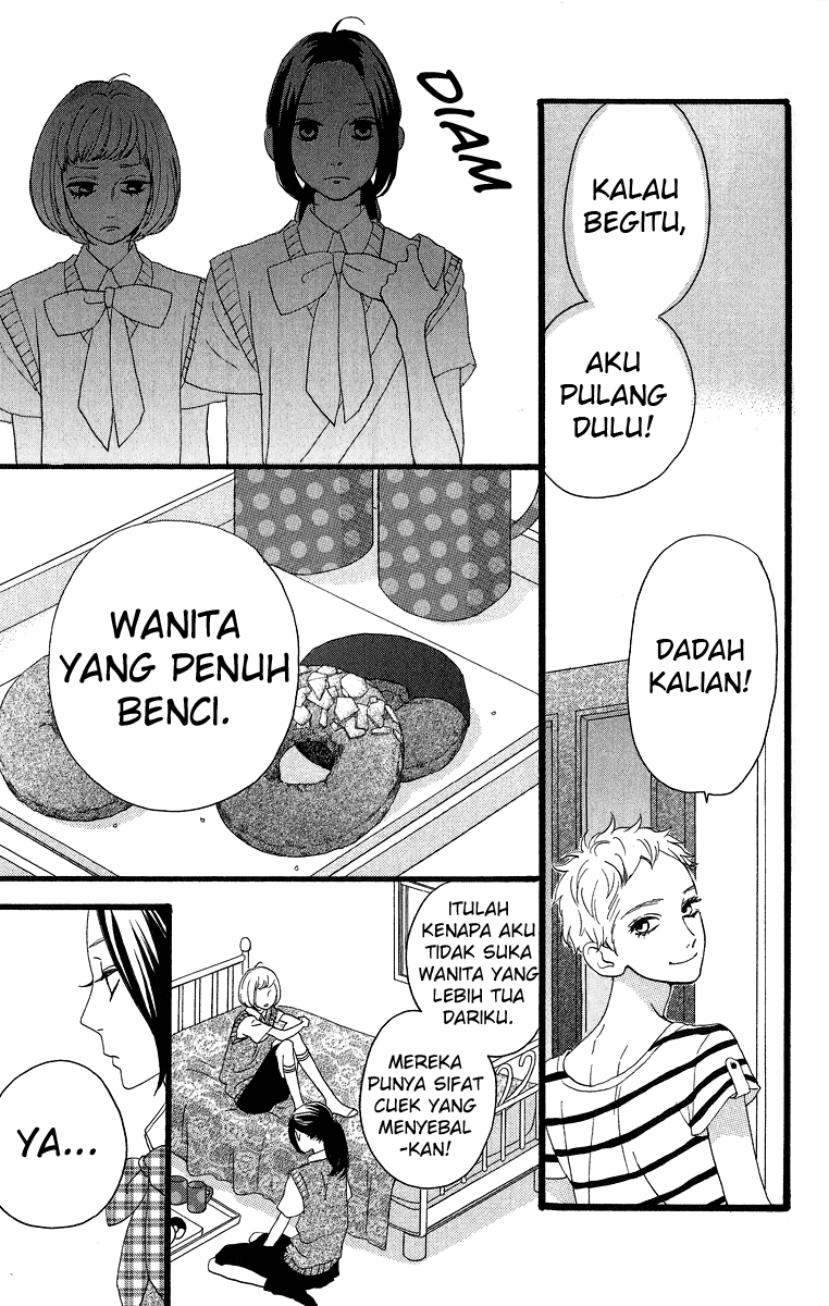 Hirunaka no Ryuusei Bab 16 halaman 19