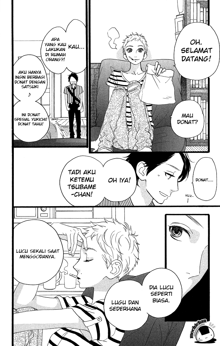 Hirunaka no Ryuusei Bab 16 halaman 22