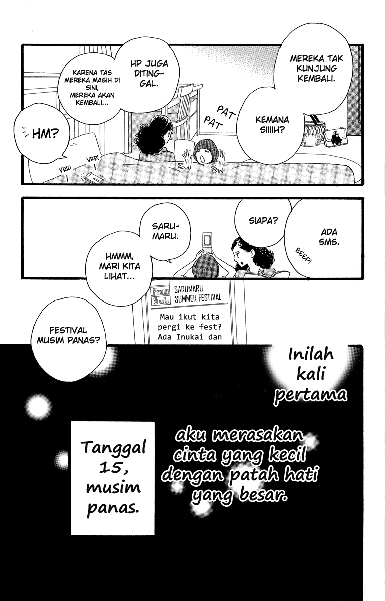 Hirunaka no Ryuusei Bab 18 halaman 28