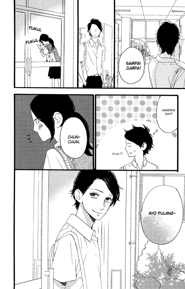 Hirunaka no Ryuusei Bab 21 halaman 14