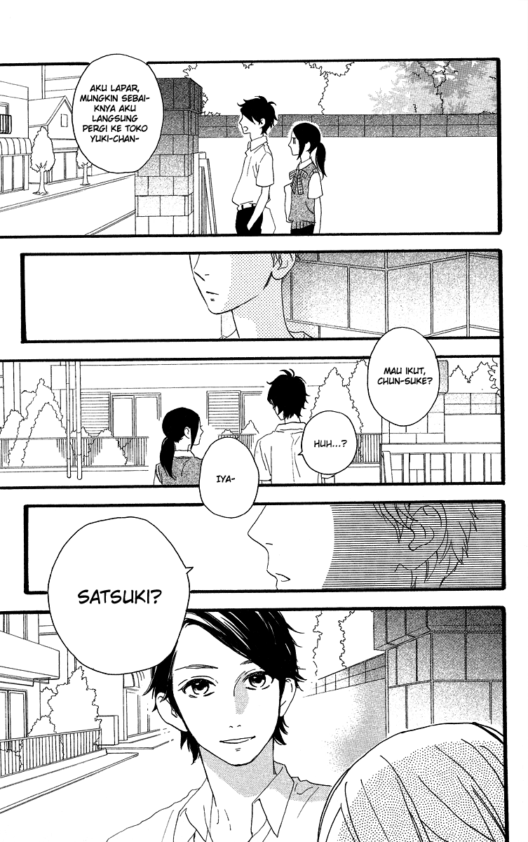 Hirunaka no Ryuusei Bab 21 halaman 15