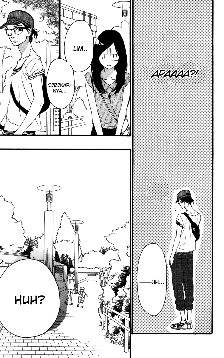 Hirunaka no Ryuusei Bab 24 halaman 16