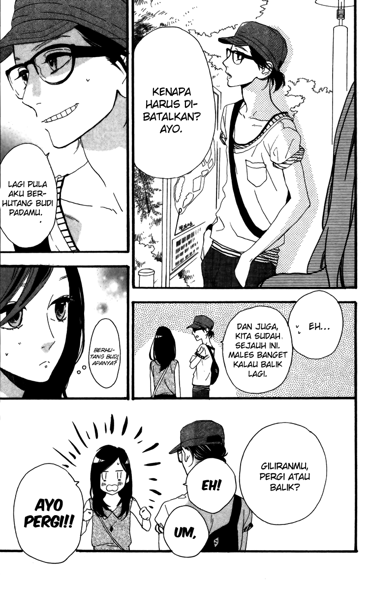 Hirunaka no Ryuusei Bab 24 halaman 18