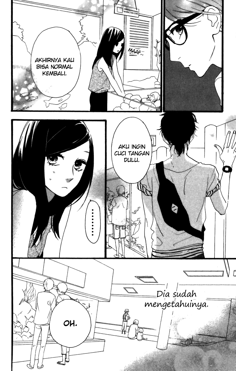 Hirunaka no Ryuusei Bab 24 halaman 23
