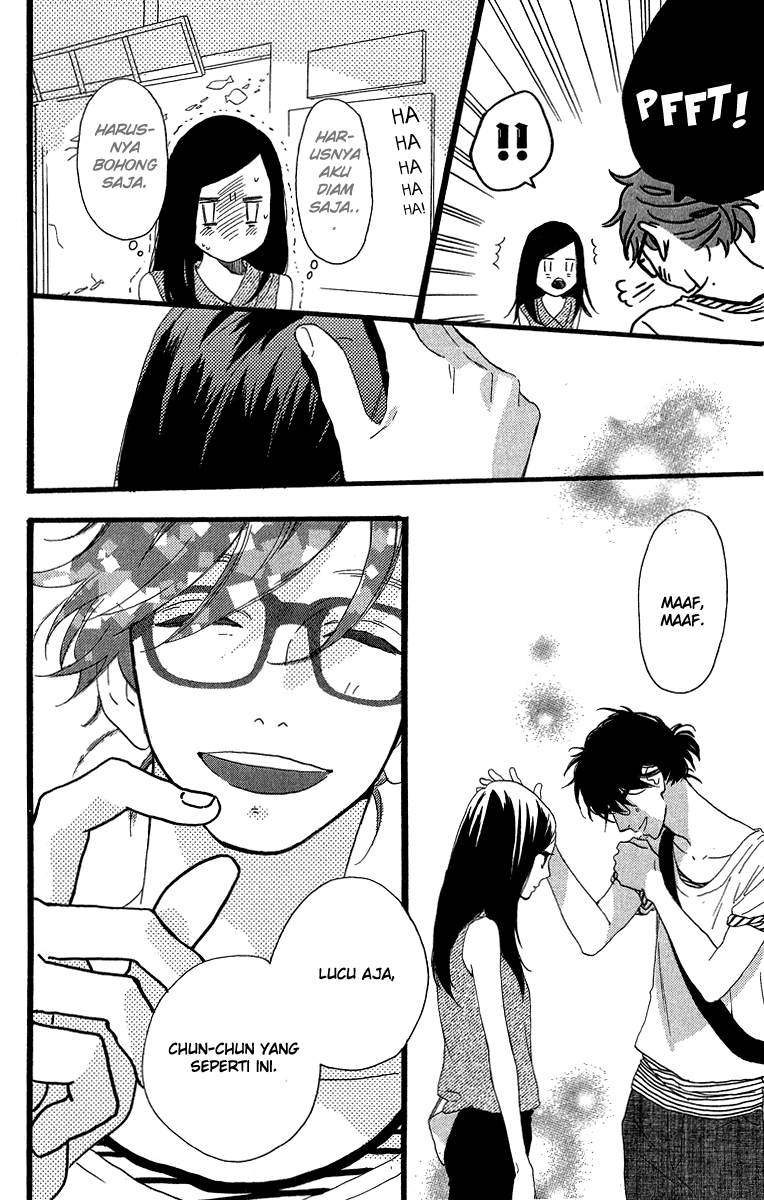 Hirunaka no Ryuusei Bab 25 halaman 13
