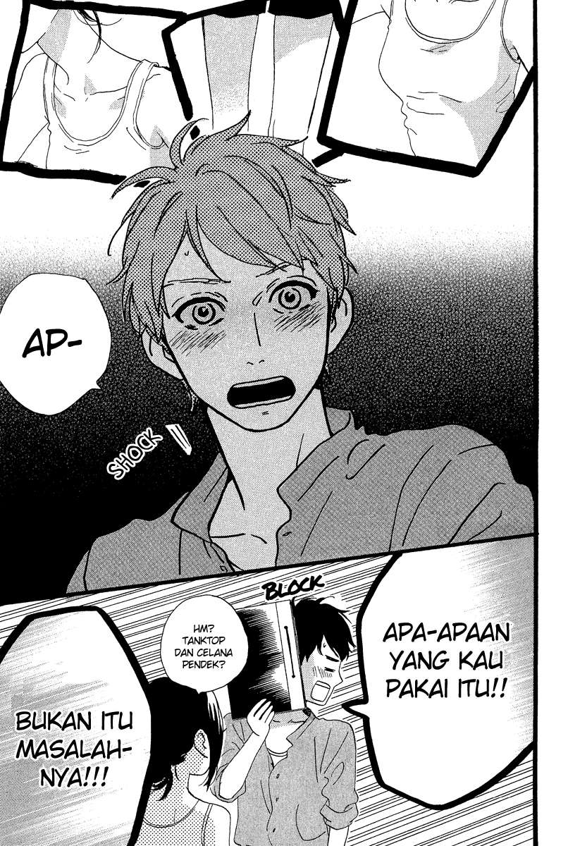 Hirunaka no Ryuusei Bab 27 halaman 22