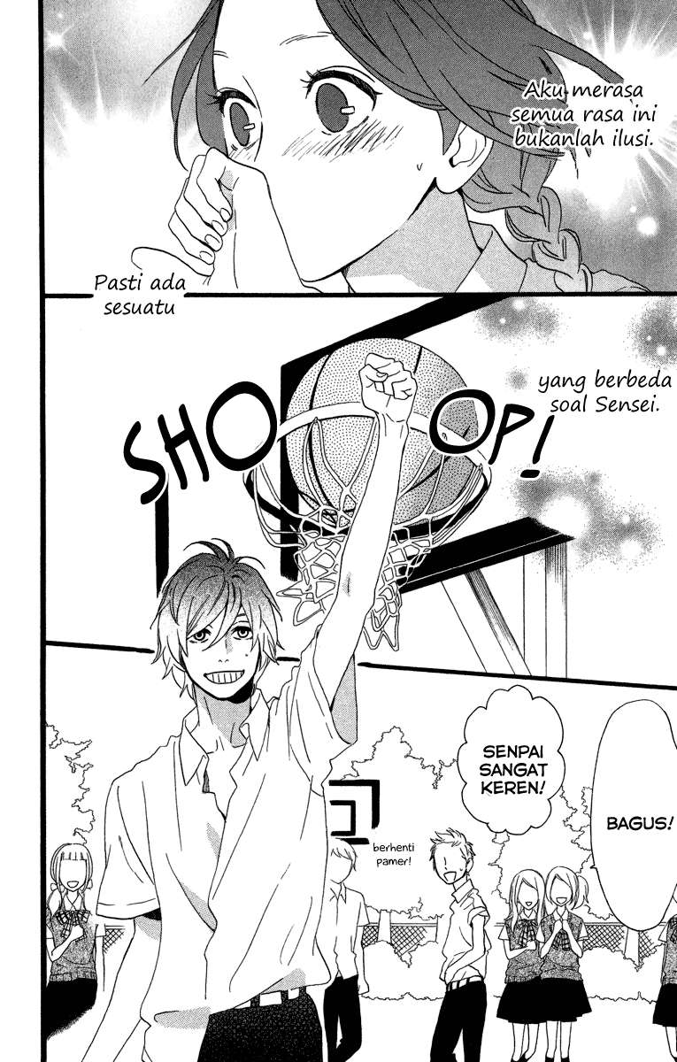 Hirunaka no Ryuusei Bab 28 halaman 19
