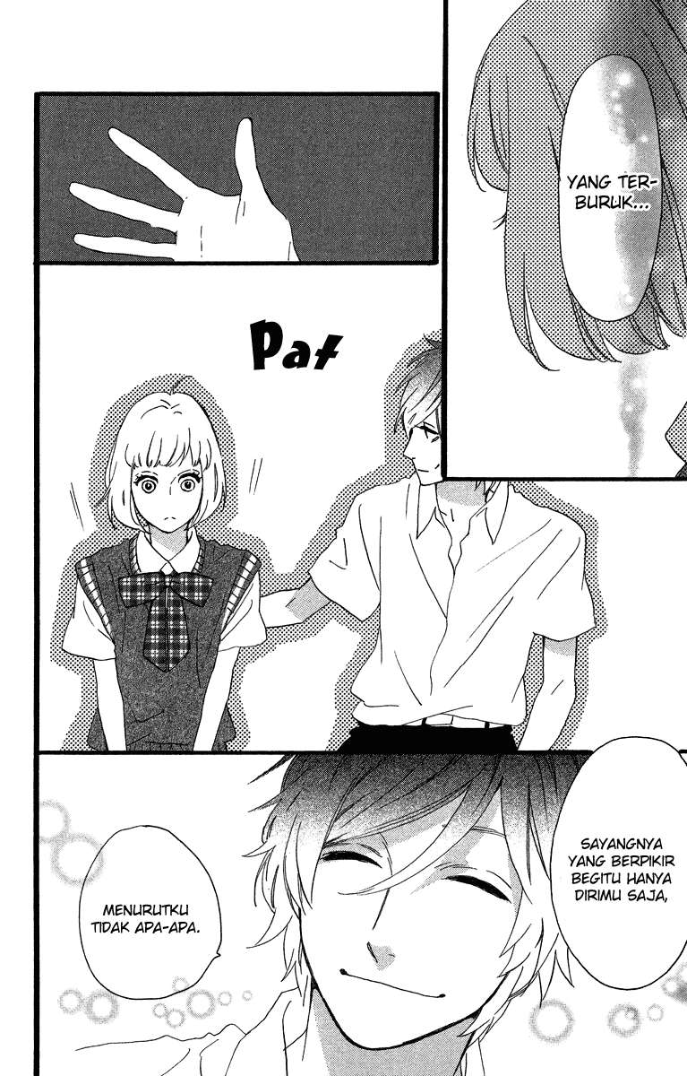 Hirunaka no Ryuusei Bab 28 halaman 23