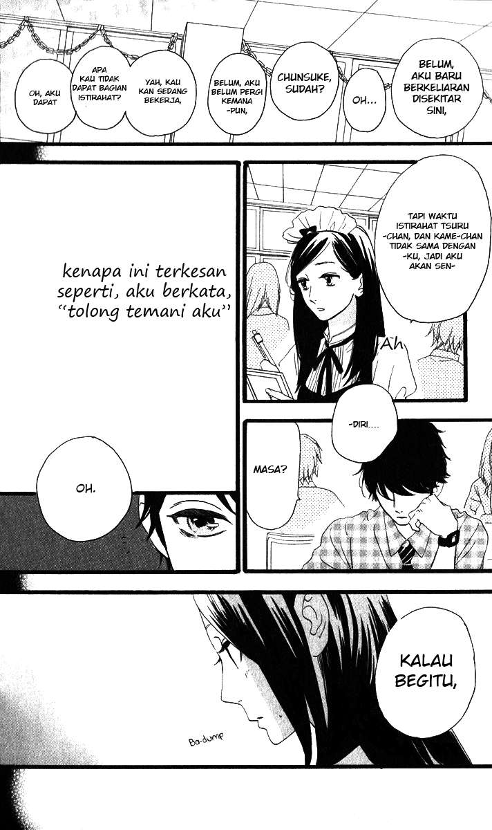 Hirunaka no Ryuusei Bab 29 halaman 26