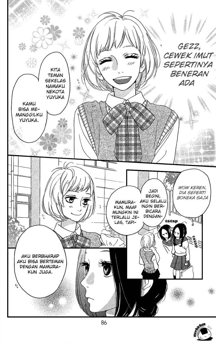 Hirunaka no Ryuusei Bab 3 halaman 22