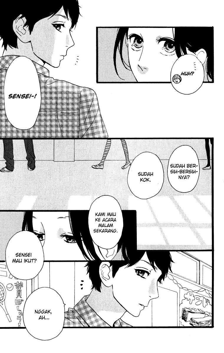 Hirunaka no Ryuusei Bab 31 halaman 19