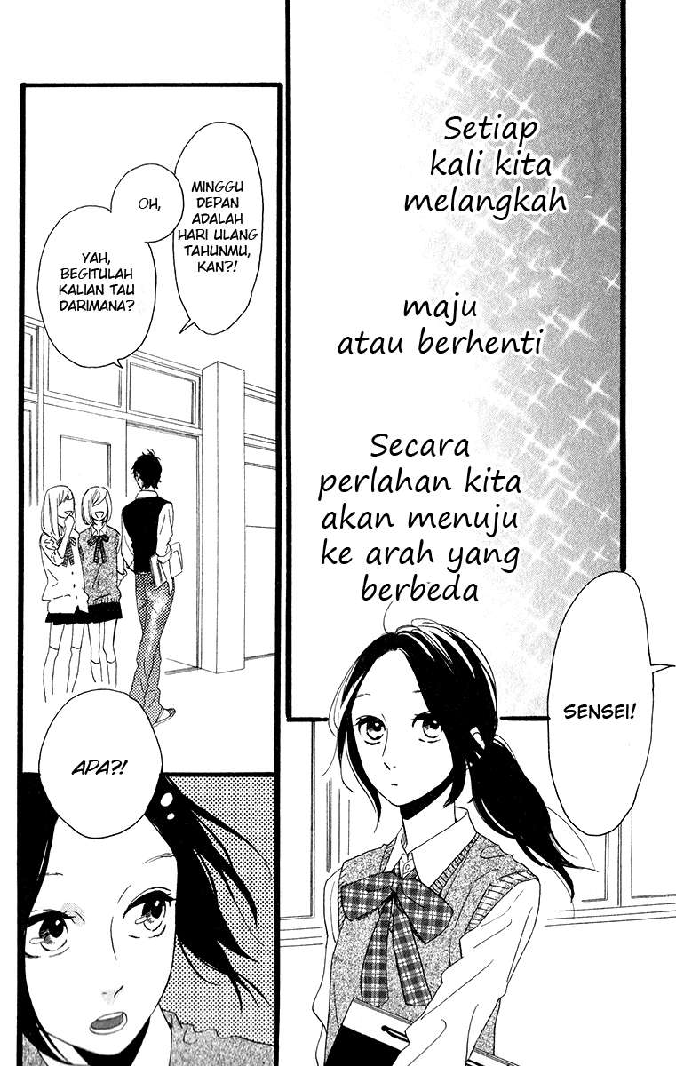 Hirunaka no Ryuusei chapter 33 halaman 19