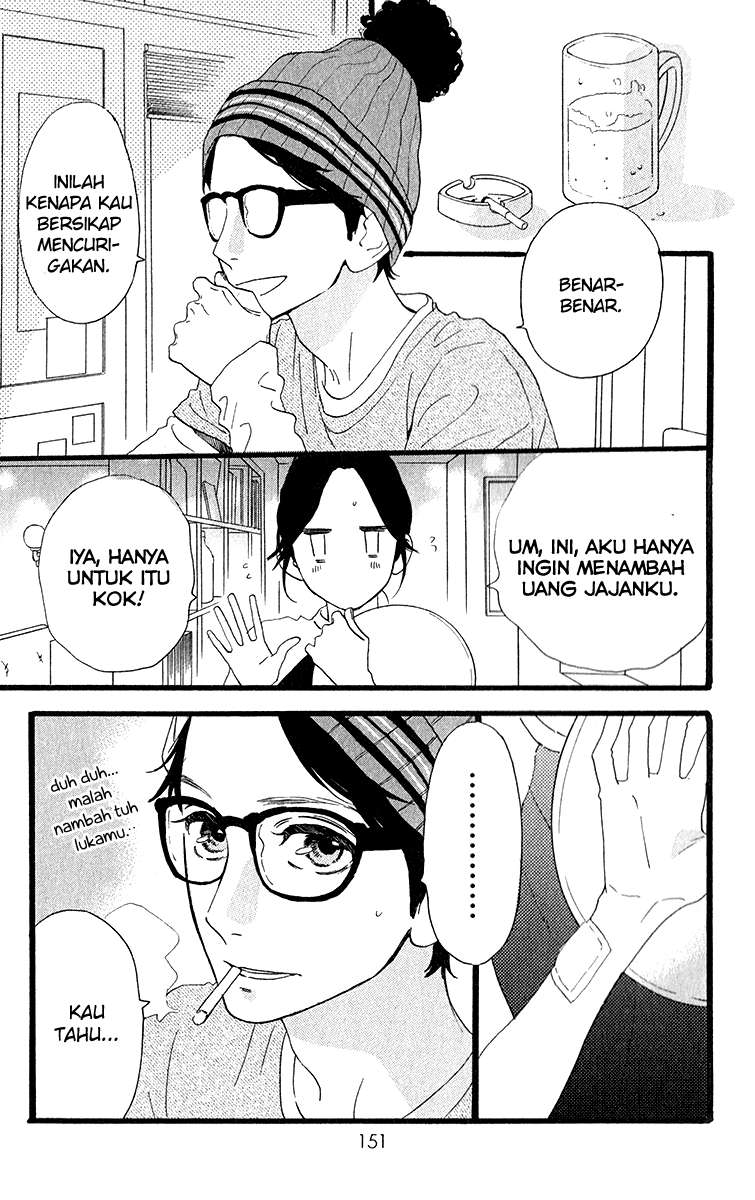 Hirunaka no Ryuusei Bab 34 halaman 14