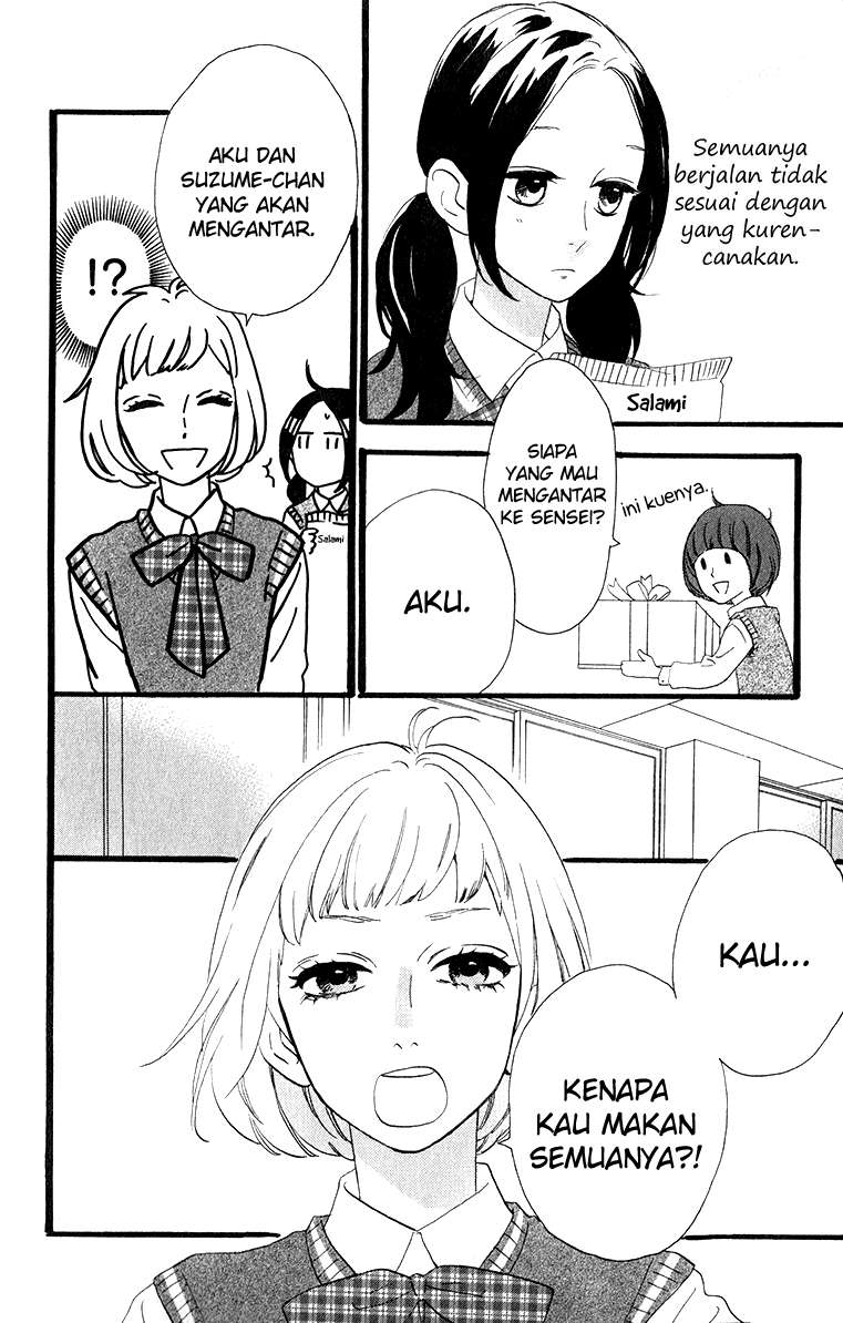 Hirunaka no Ryuusei Bab 34 halaman 19