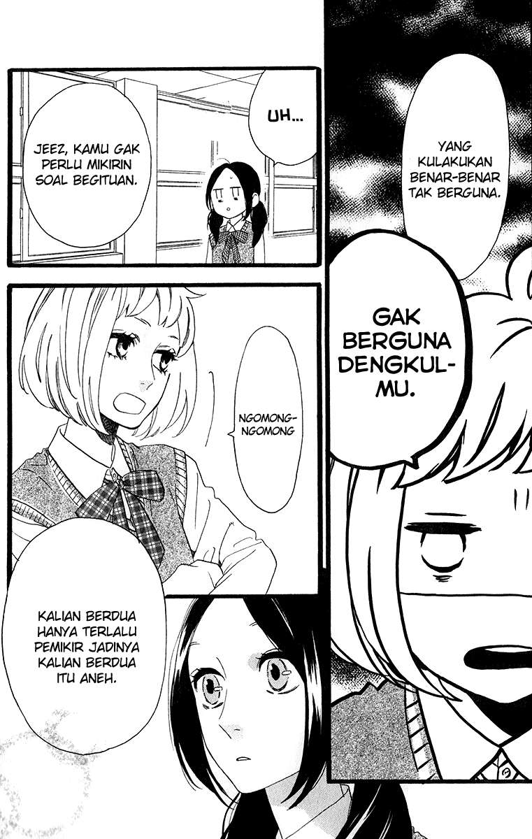Hirunaka no Ryuusei Bab 34 halaman 21