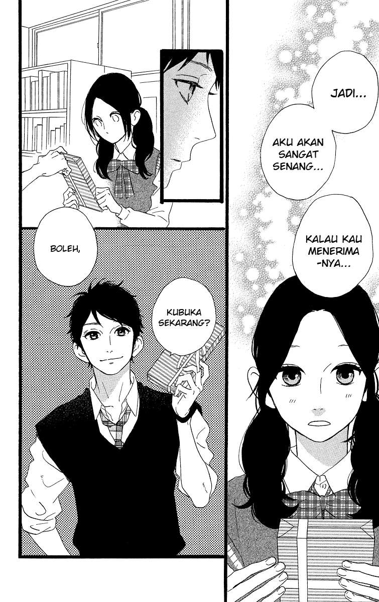 Hirunaka no Ryuusei Bab 35 halaman 15