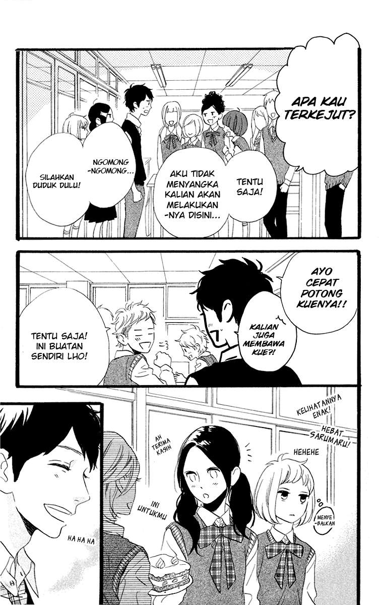 Hirunaka no Ryuusei Bab 35 halaman 20