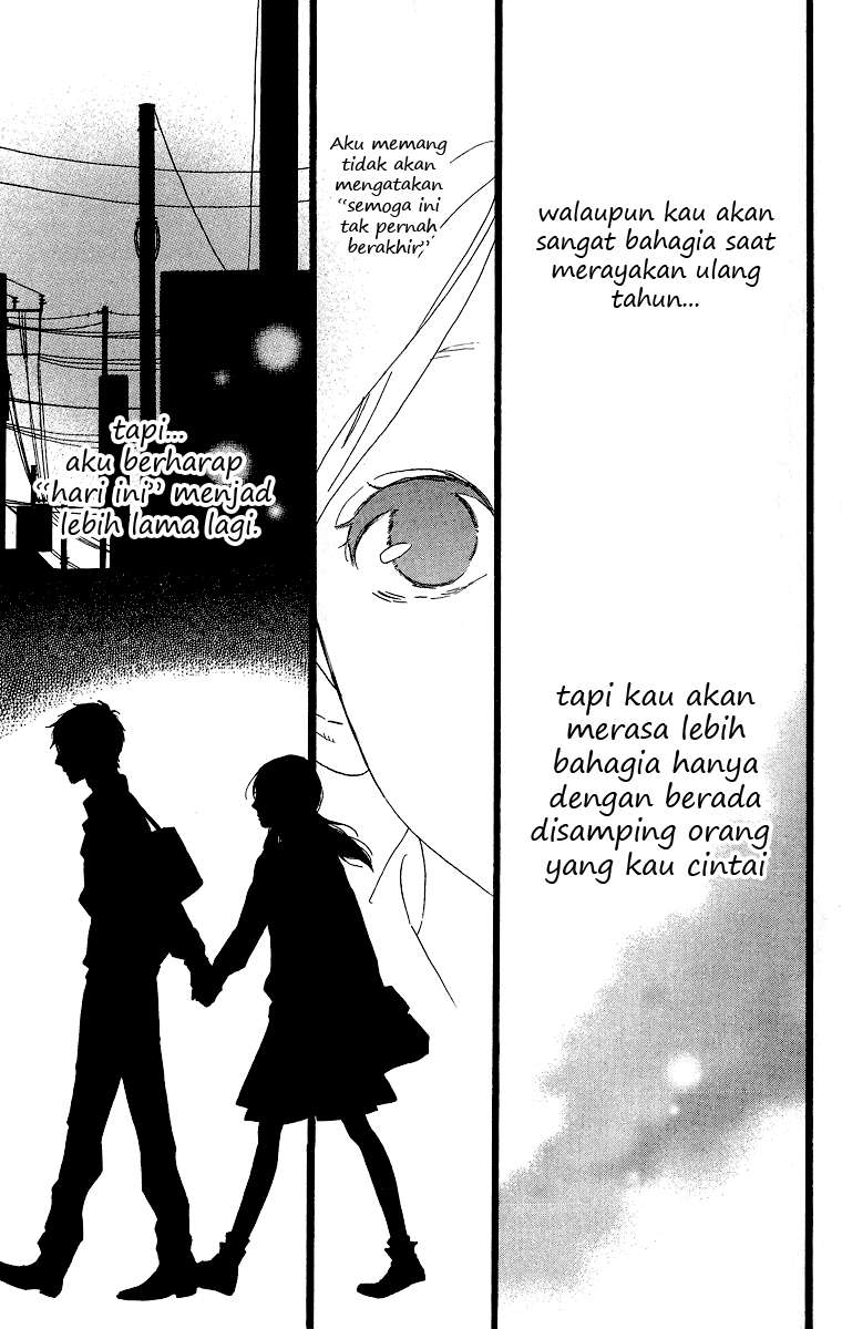 Hirunaka no Ryuusei Bab 35 halaman 28