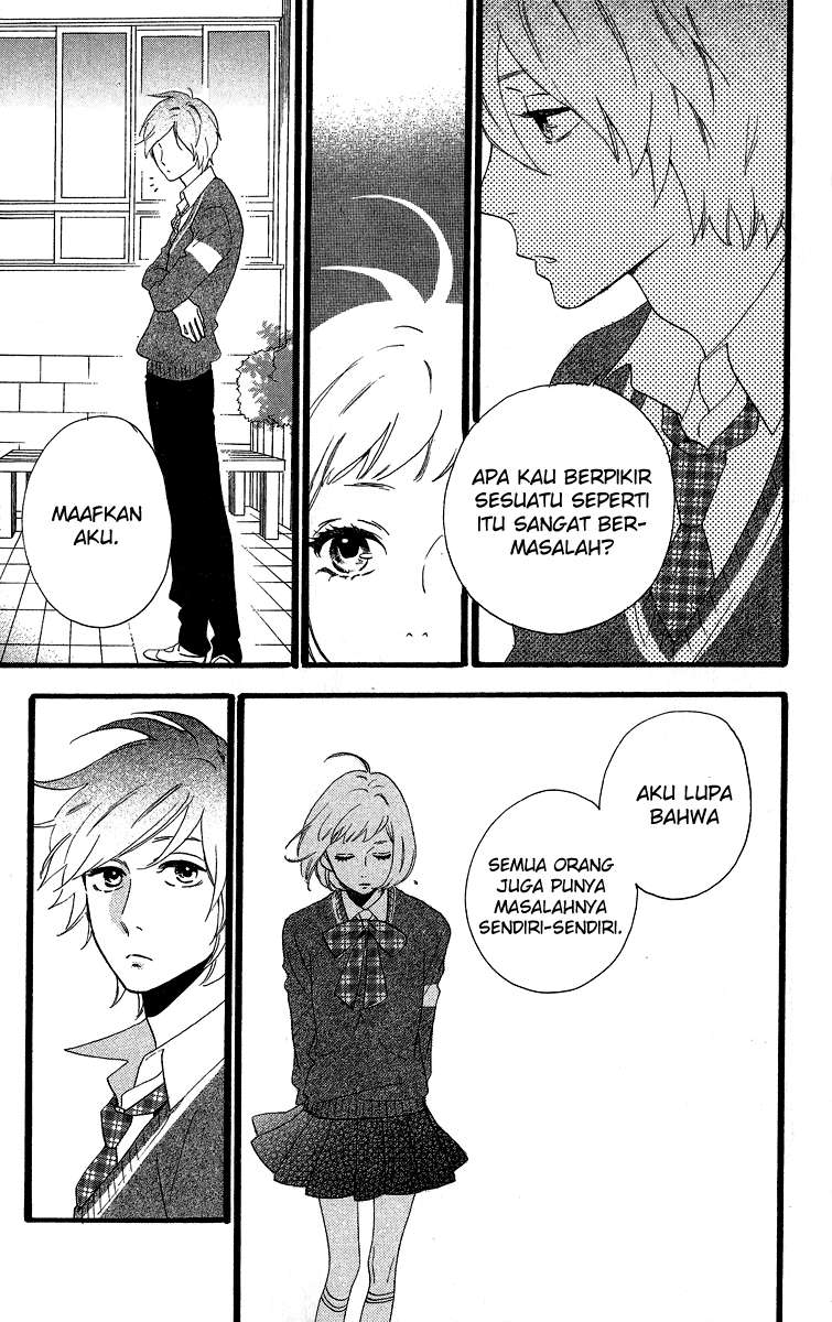Hirunaka no Ryuusei Bab 39 halaman 18
