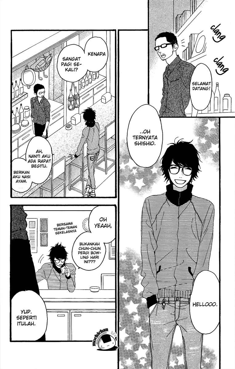 Hirunaka no Ryuusei Bab 4 halaman 14