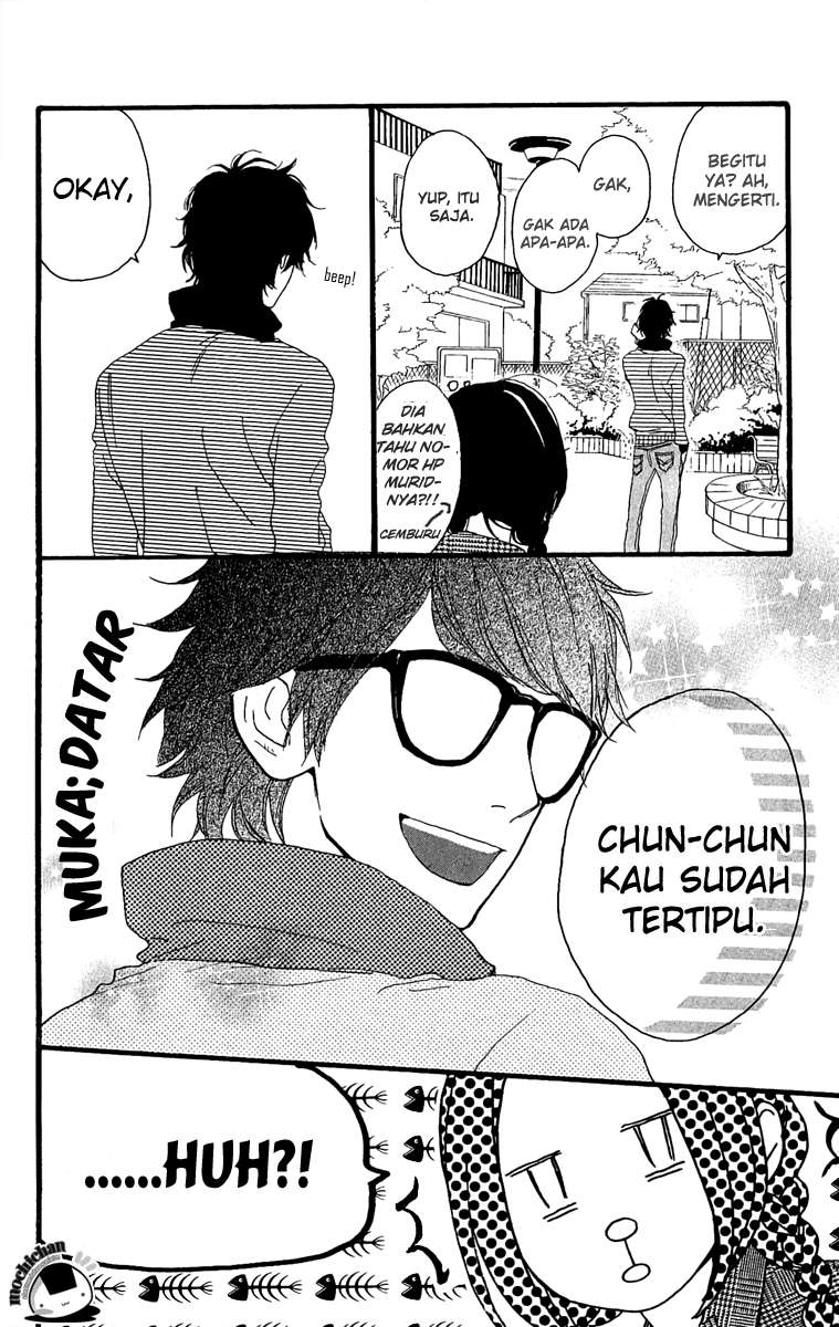 Hirunaka no Ryuusei Bab 4 halaman 22