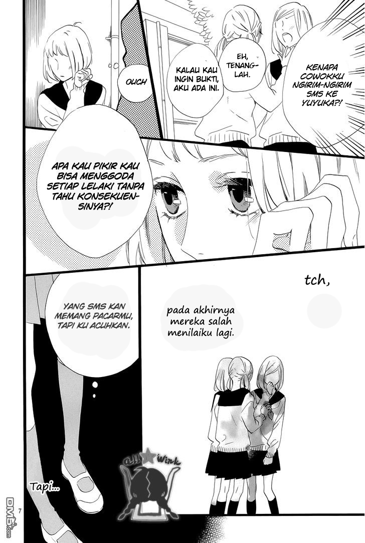 Hirunaka no Ryuusei Bab 42 halaman 8