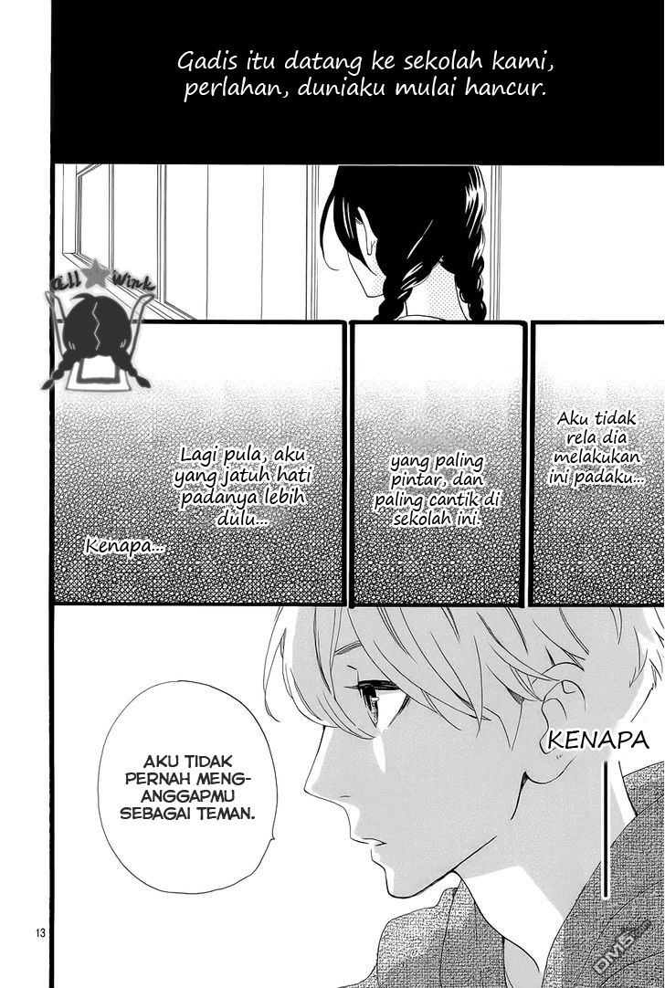 Hirunaka no Ryuusei Bab 42 halaman 14
