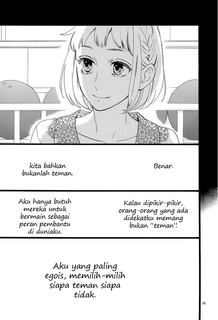 Hirunaka no Ryuusei Bab 42 halaman 15