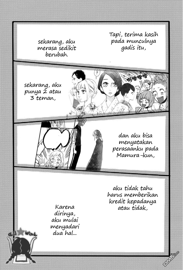 Hirunaka no Ryuusei Bab 42 halaman 19