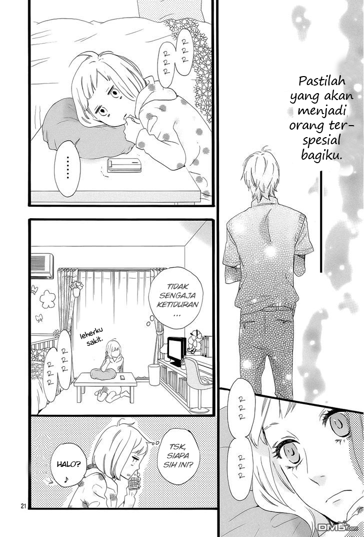 Hirunaka no Ryuusei Bab 42 halaman 22