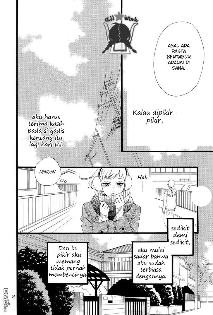 Hirunaka no Ryuusei Bab 42 halaman 24