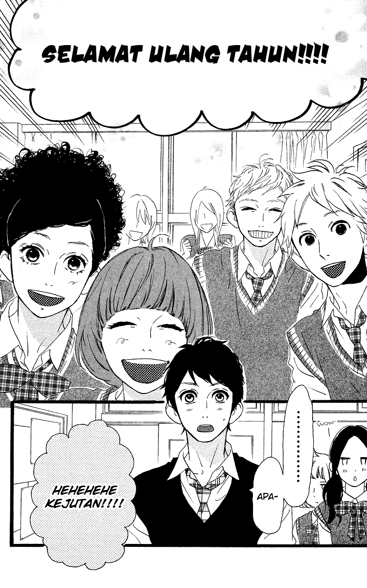 Hirunaka no Ryuusei Bab 43 halaman 17