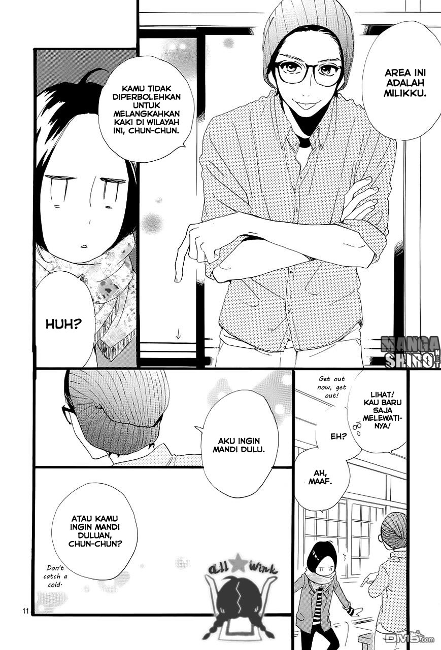 Hirunaka no Ryuusei Bab 44 halaman 12