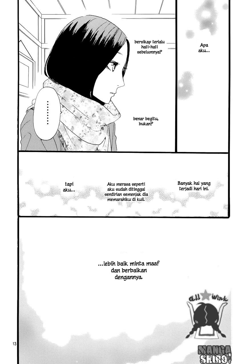 Hirunaka no Ryuusei Bab 44 halaman 14