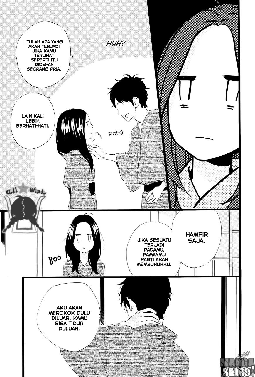 Hirunaka no Ryuusei Bab 45 halaman 8