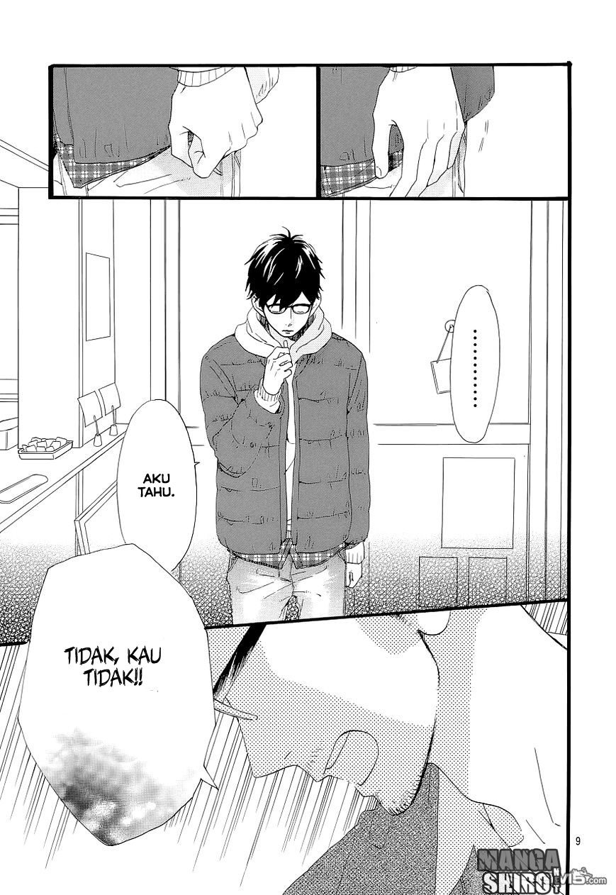 Hirunaka no Ryuusei chapter 46 halaman 9