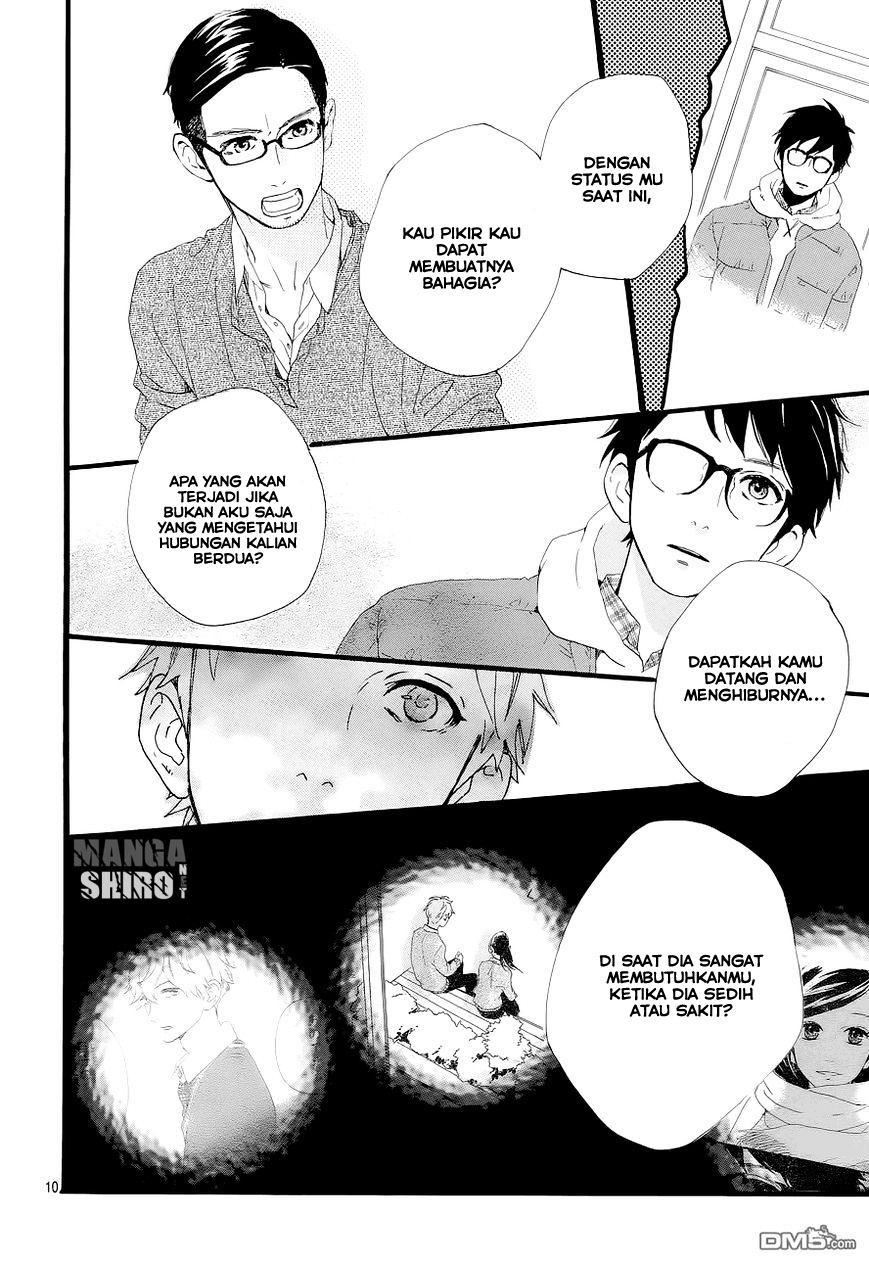 Hirunaka no Ryuusei chapter 46 halaman 10
