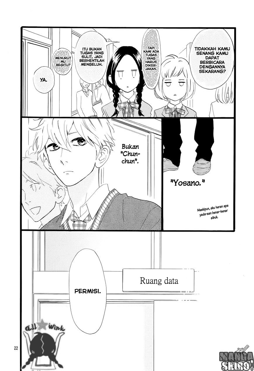 Hirunaka no Ryuusei chapter 46 halaman 22