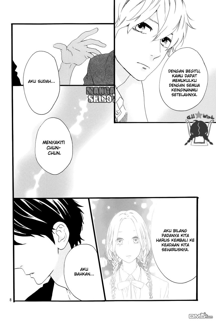 Hirunaka no Ryuusei Bab 48 halaman 9