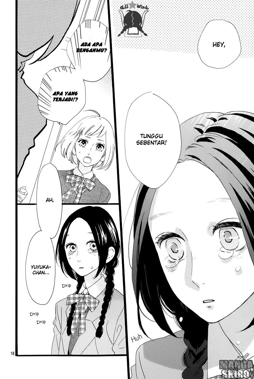 Hirunaka no Ryuusei Bab 48 halaman 19