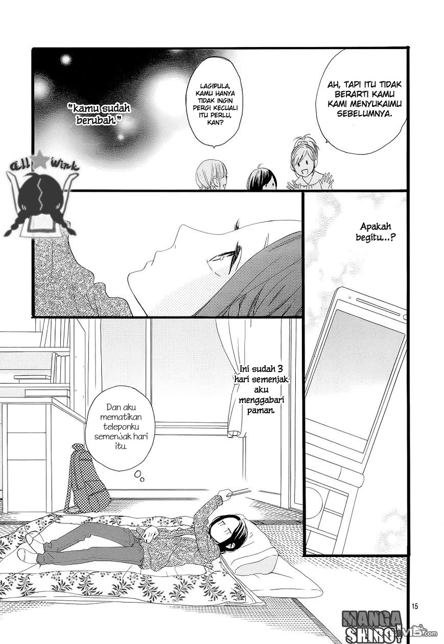 Hirunaka no Ryuusei chapter 49 halaman 16