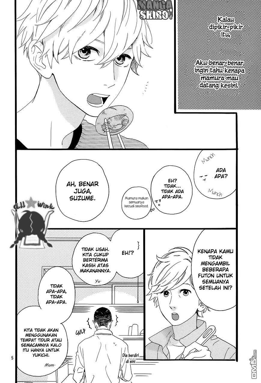 Hirunaka no Ryuusei Bab 50 halaman 7
