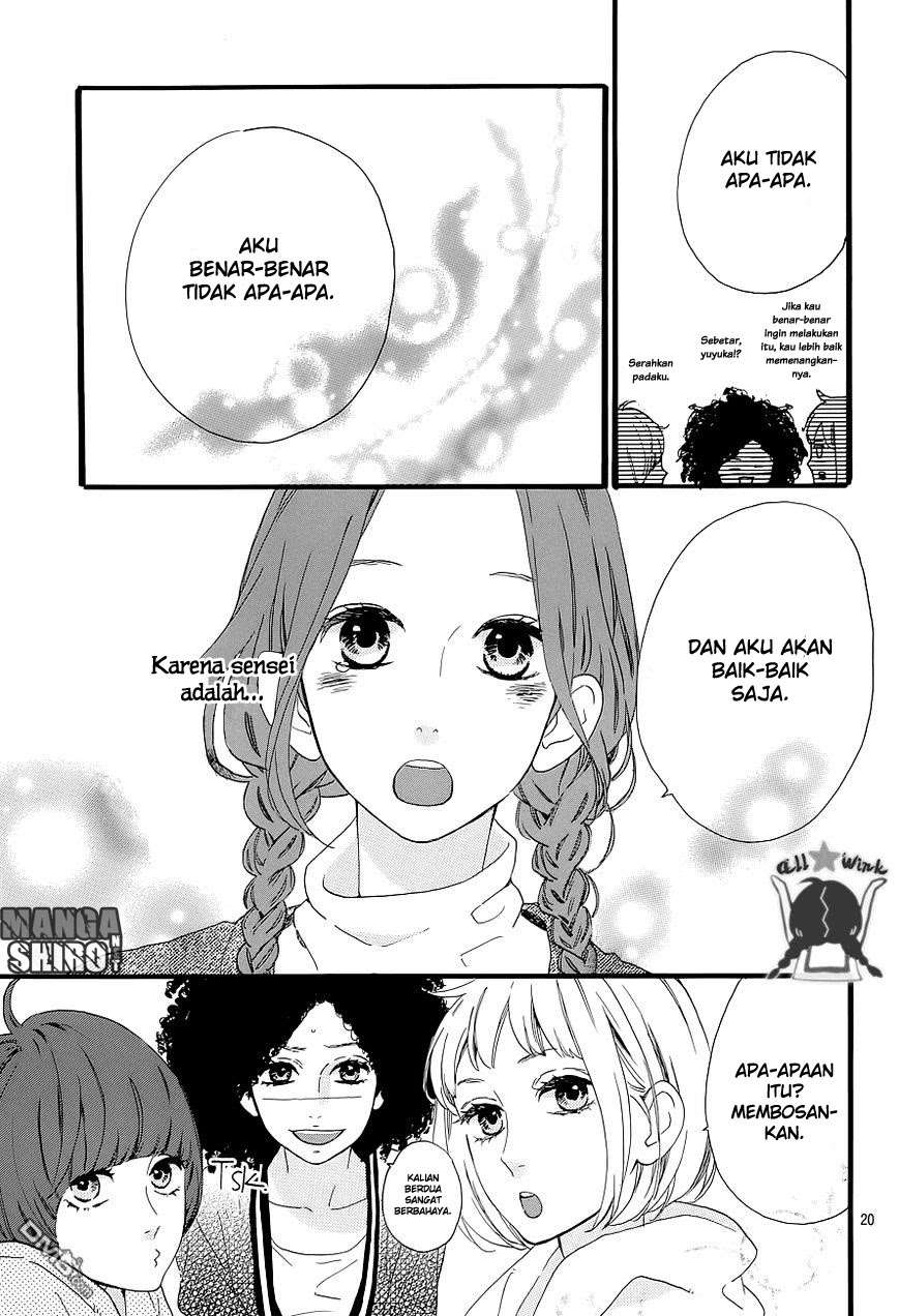 Hirunaka no Ryuusei Bab 50 halaman 22