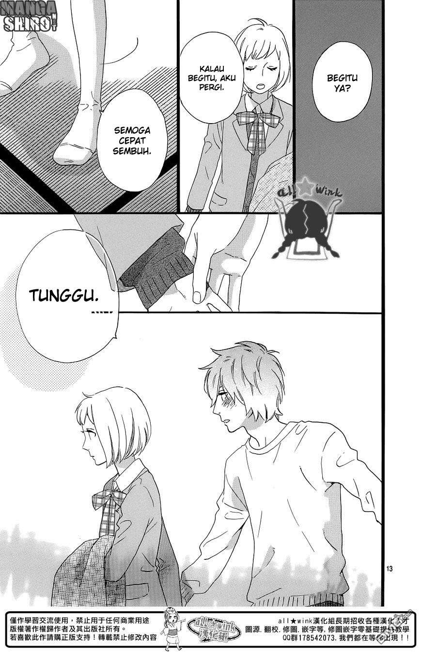 Hirunaka no Ryuusei Bab 52 halaman 14