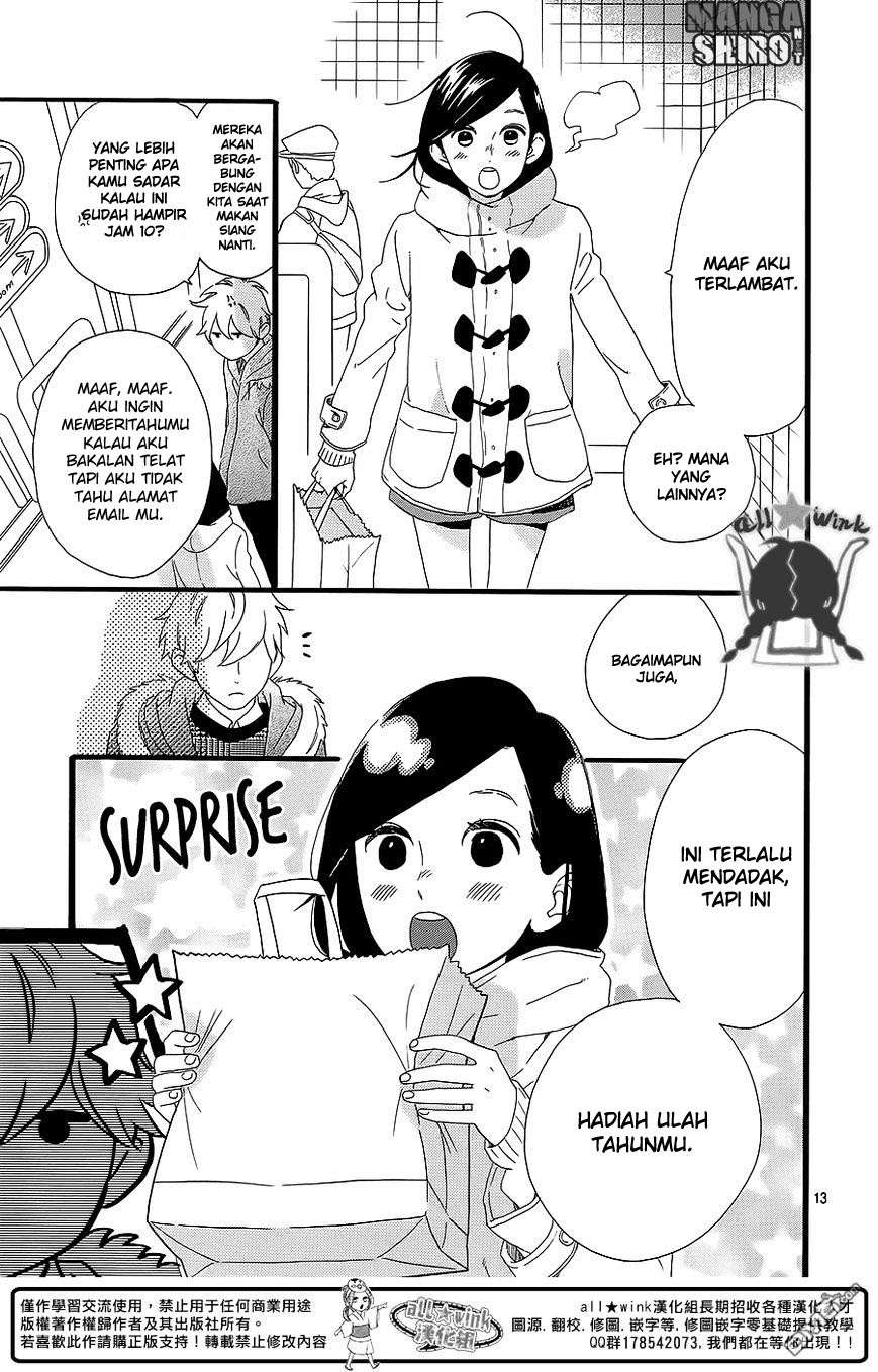 Hirunaka no Ryuusei Bab 53 halaman 14