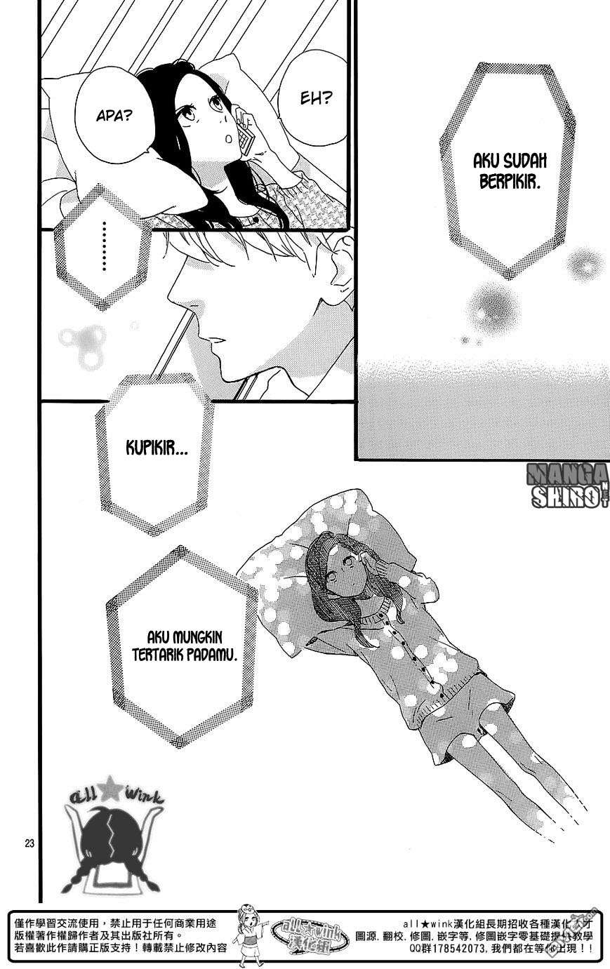 Hirunaka no Ryuusei chapter 54 halaman 24
