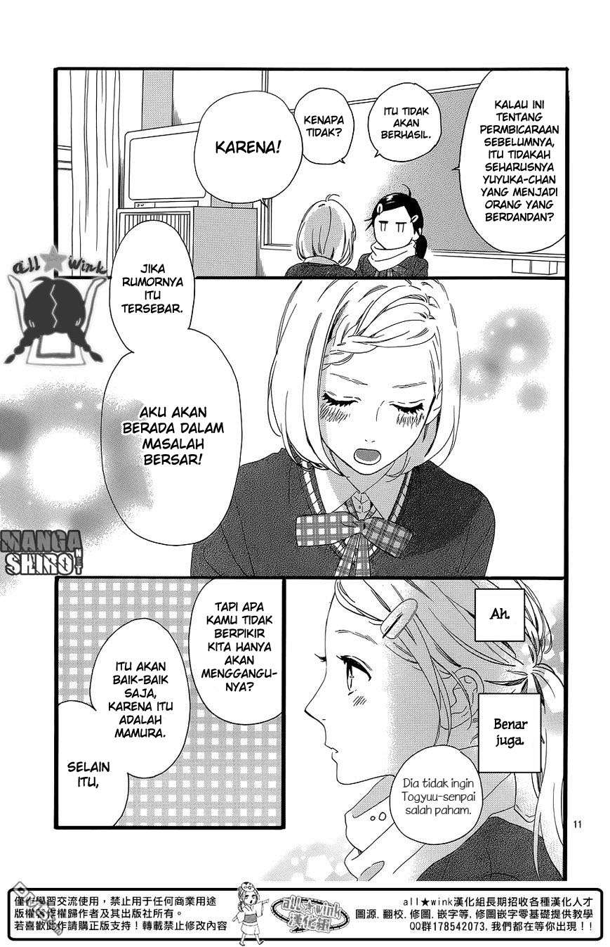 Hirunaka no Ryuusei Bab 55 halaman 18