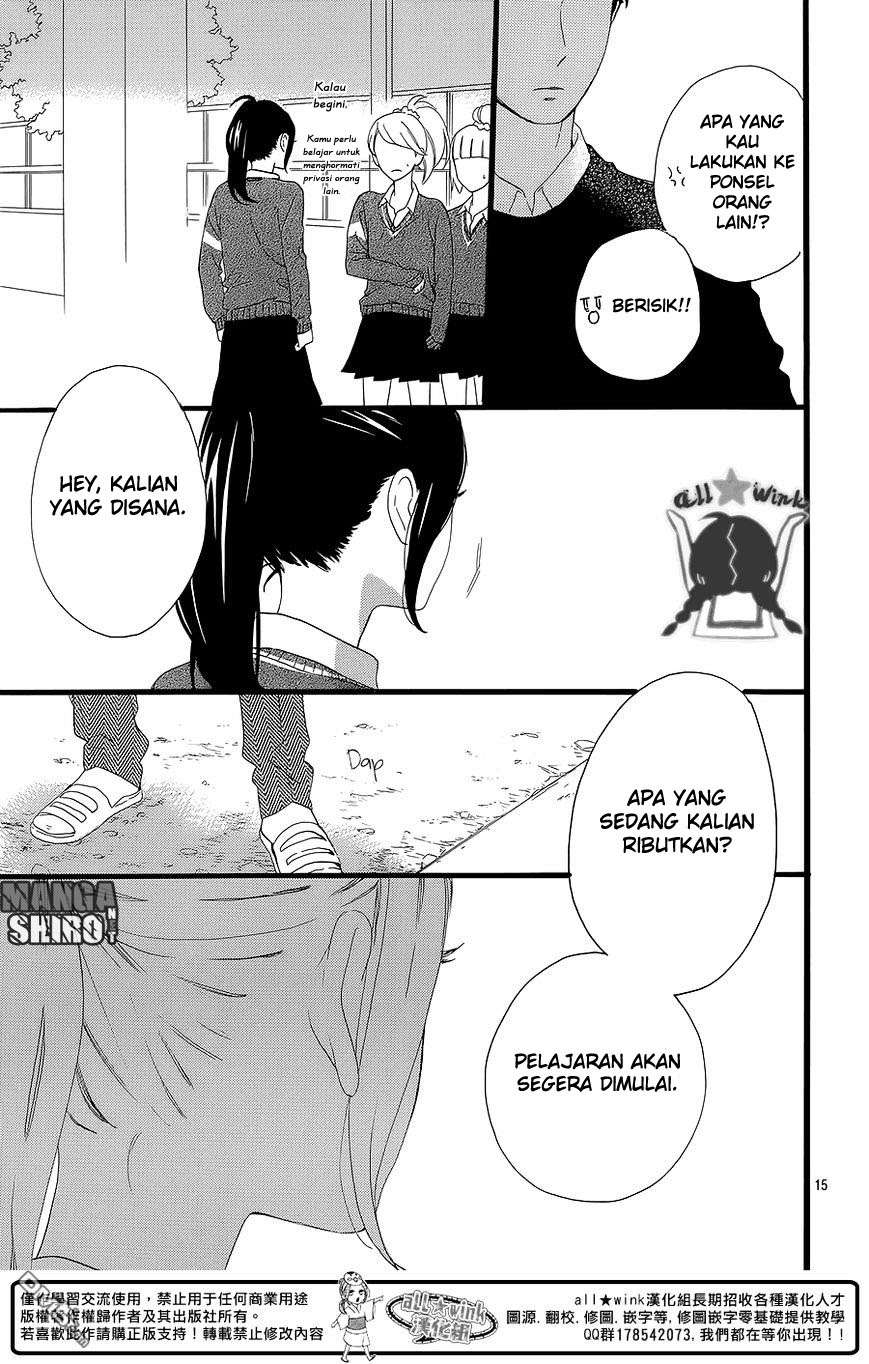 Hirunaka no Ryuusei Bab 56 halaman 16