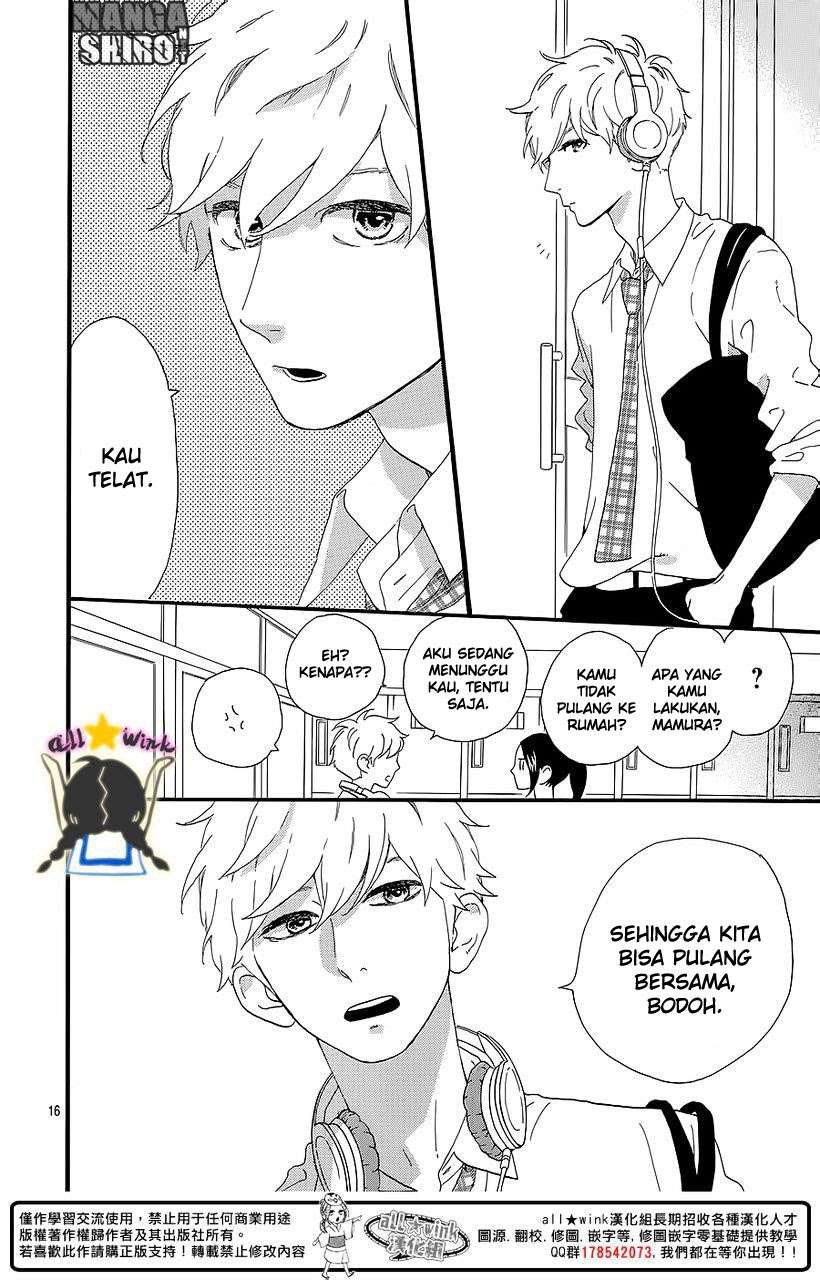 Hirunaka no Ryuusei Bab 57 halaman 16